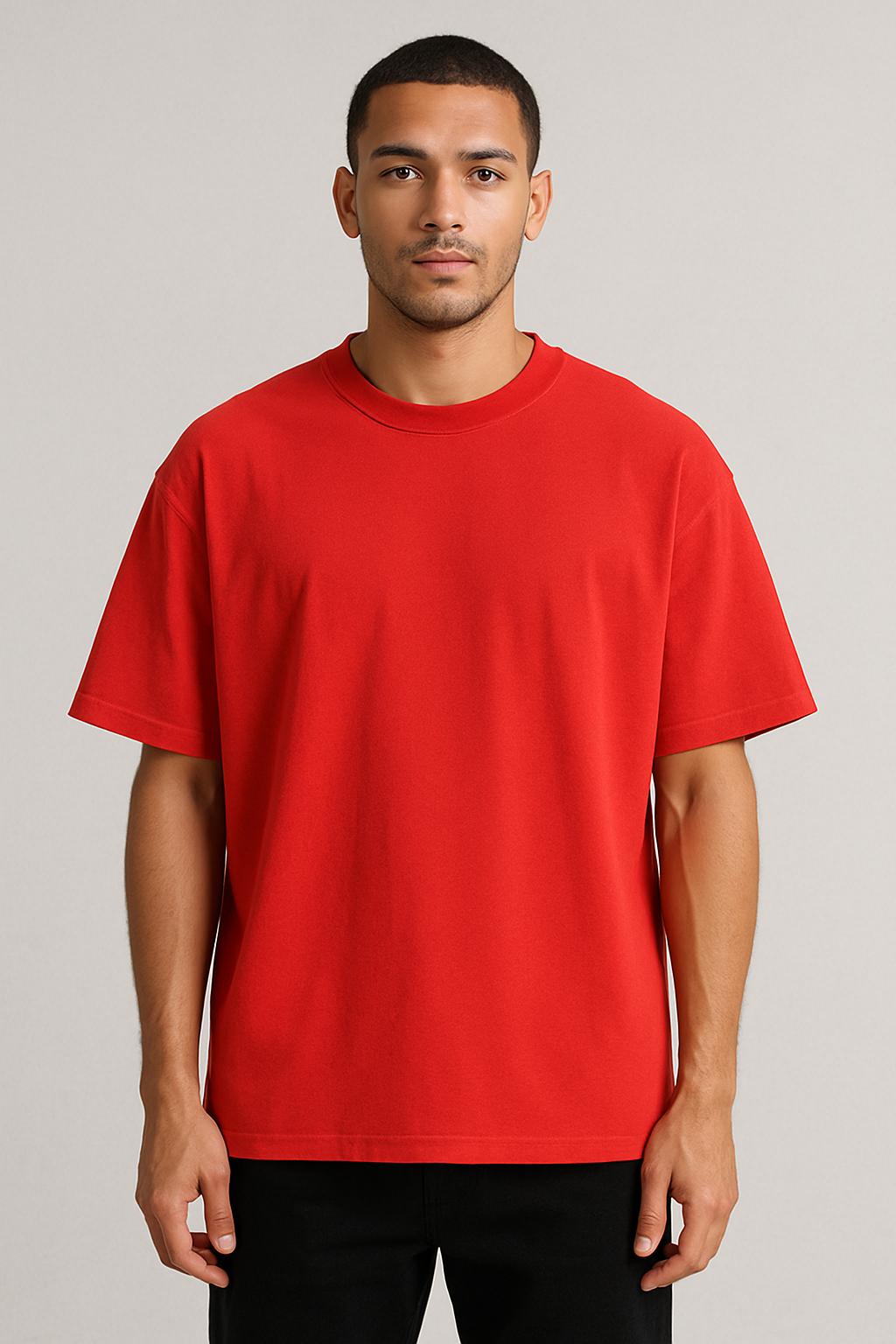 Men's Plain Oversized T-shirts