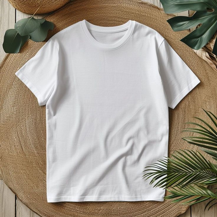 Men's White Regular Fit T-shirt